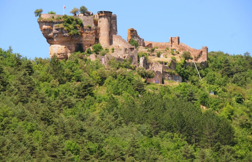Château de Peyrelade, Aveyron Département, France